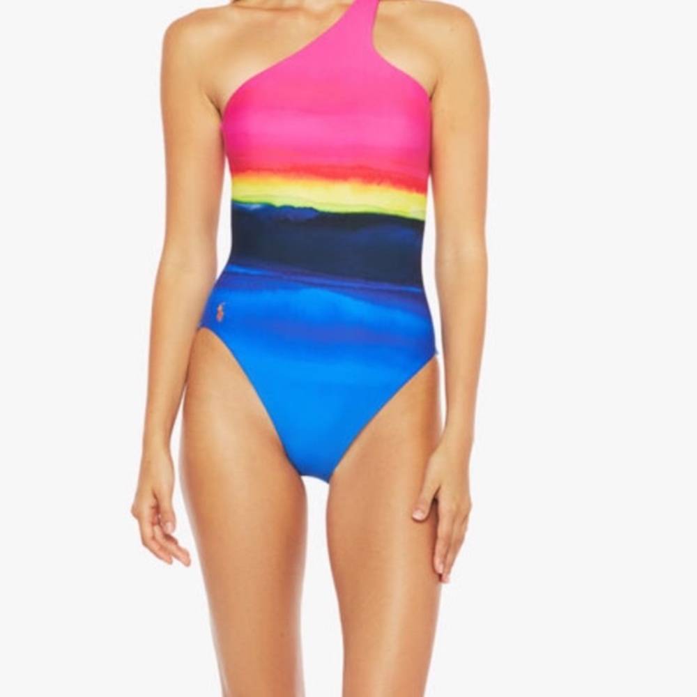 Polo By Ralph Lauren One Piece sunset swimsuit
